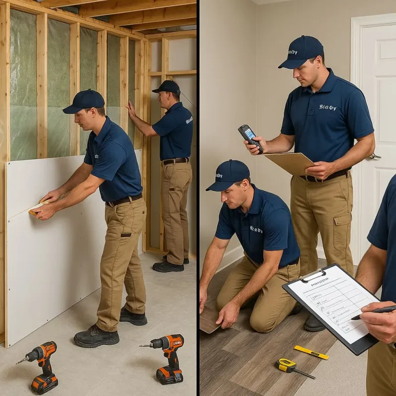 Repairs and Reconstruction process in Carlisle, OH